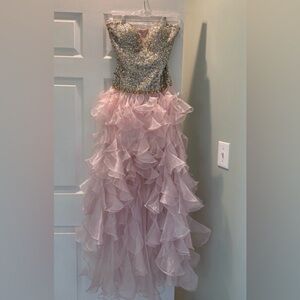 Sequin Prom Pink Dress by Sherri Hill